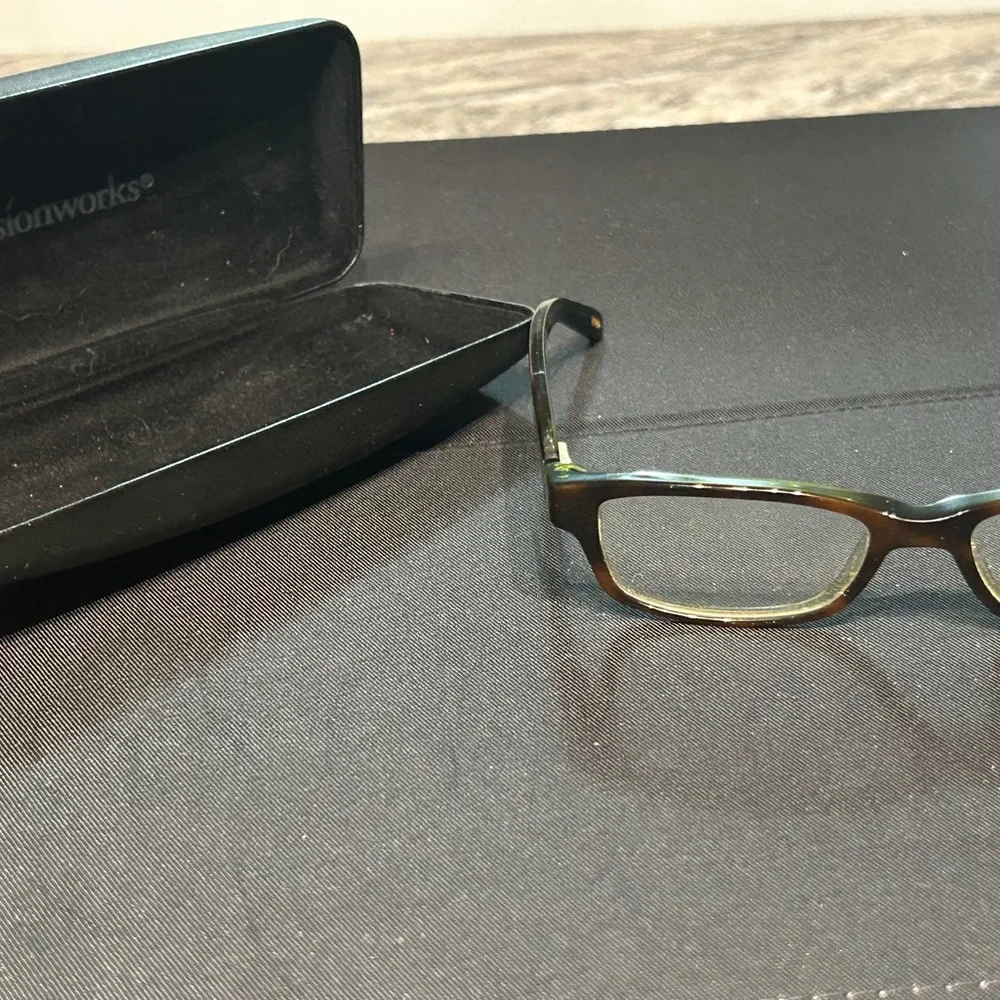 Polo by Ralph Lauren Black Eyeglasses Classic Design Frame and Hard Case Only.